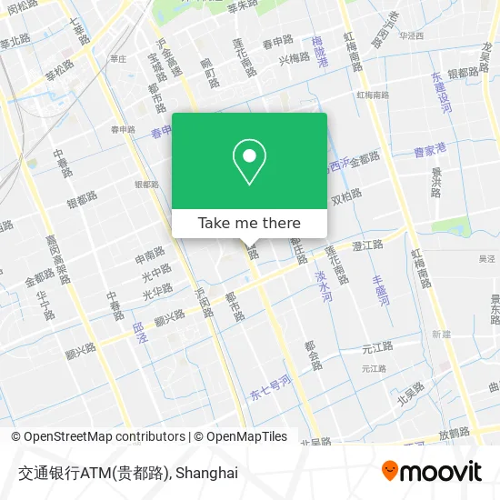 交通银行ATM(贵都路) map
