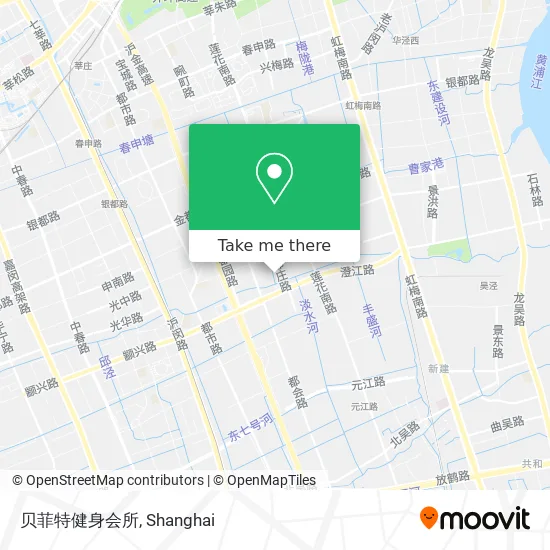贝菲特健身会所 map