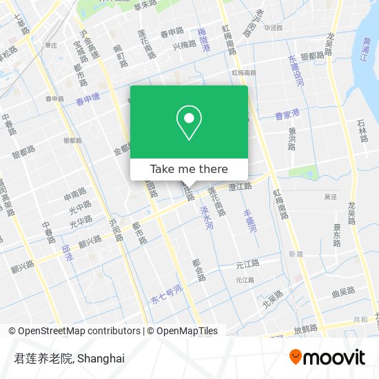 君莲养老院 map