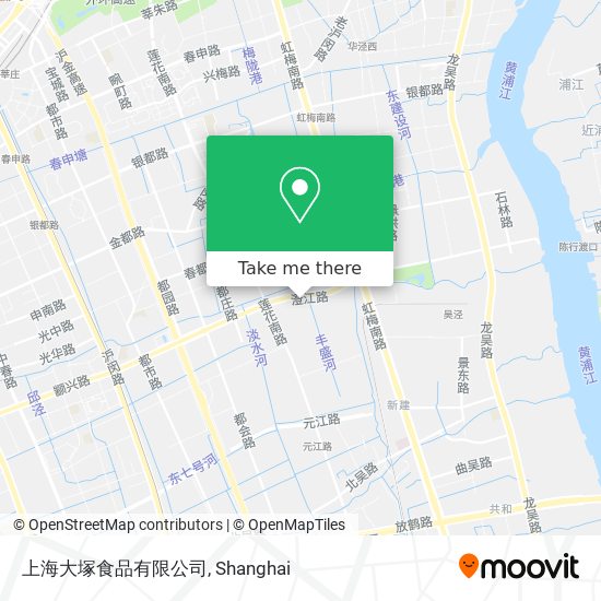 上海大塚食品有限公司 map