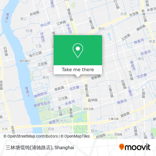 三林塘馄饨(浦驰路店) map