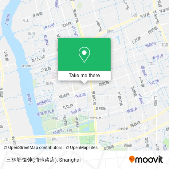 三林塘馄饨(浦驰路店) map