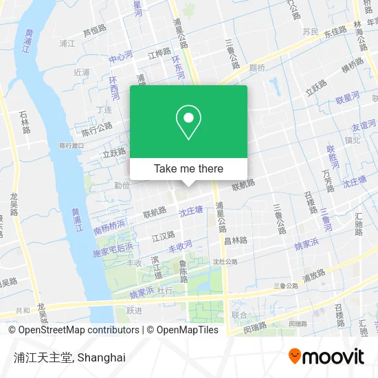 浦江天主堂 map