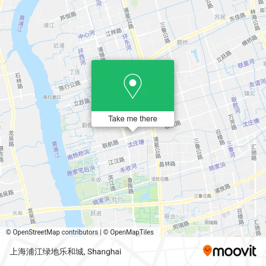 上海浦江绿地乐和城 map
