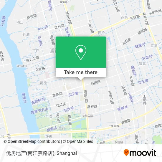 优房地产(南江燕路店) map