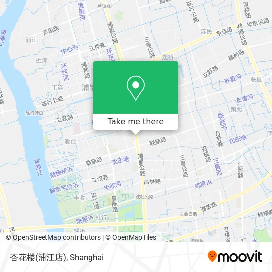 杏花楼(浦江店) map