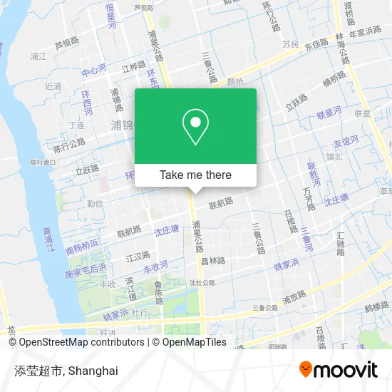 添莹超市 map