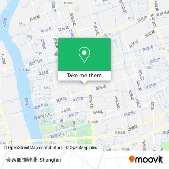 金泰服饰鞋业 map