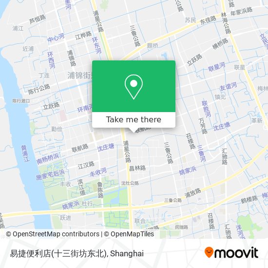 易捷便利店(十三街坊东北) map