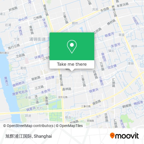 旭辉浦江国际 map