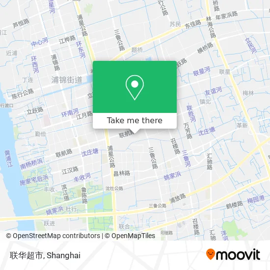 联华超市 map