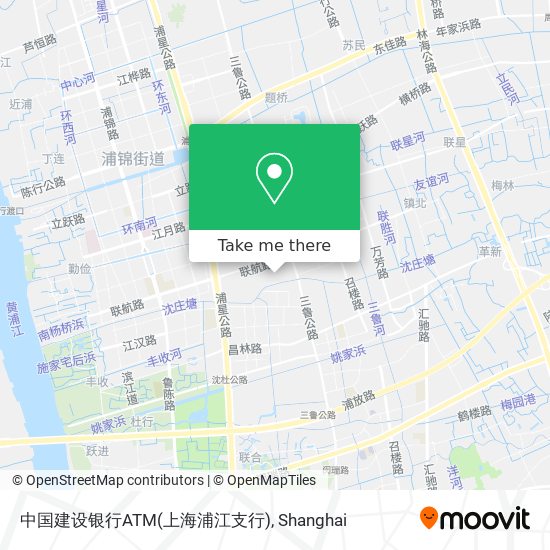 中国建设银行ATM(上海浦江支行) map