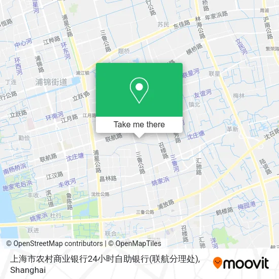 上海市农村商业银行24小时自助银行(联航分理处) map