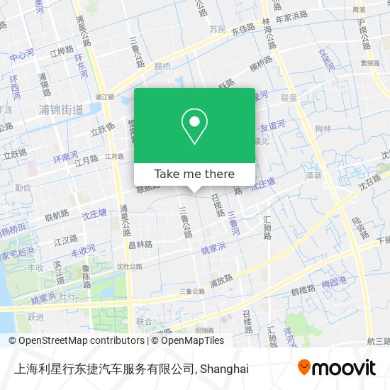 上海利星行东捷汽车服务有限公司 map