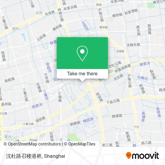 沈杜路召楼港桥 map