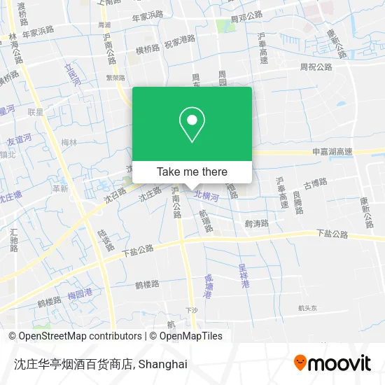 沈庄华亭烟酒百货商店 map