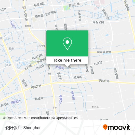 俊阳饭店 map