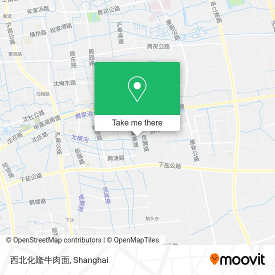 西北化隆牛肉面 map