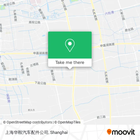 上海华鞍汽车配件公司 map