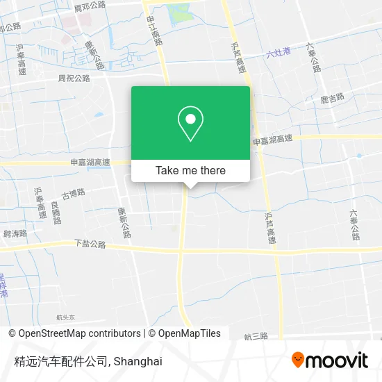 精远汽车配件公司 map