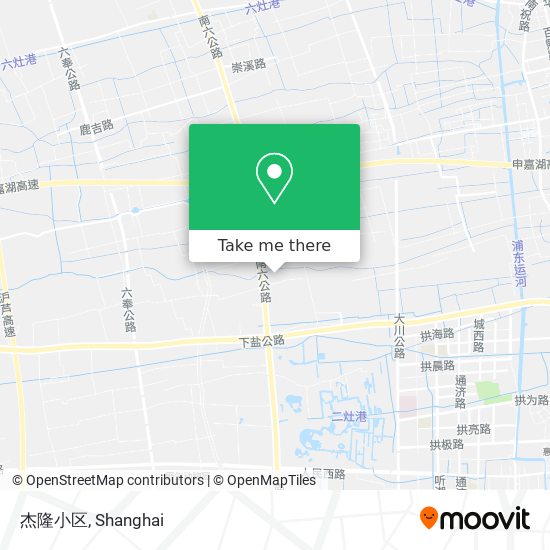 杰隆小区 map