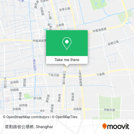星勤路钦公塘桥 map