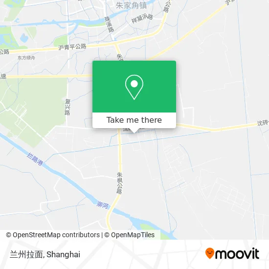 兰州拉面 map