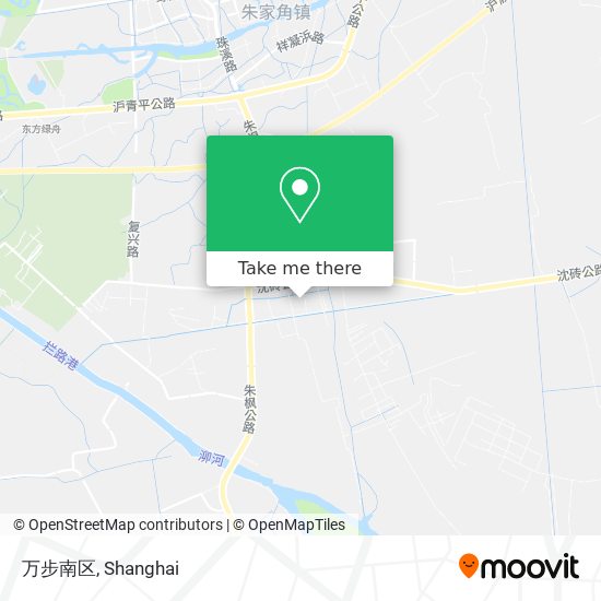 万步南区 map