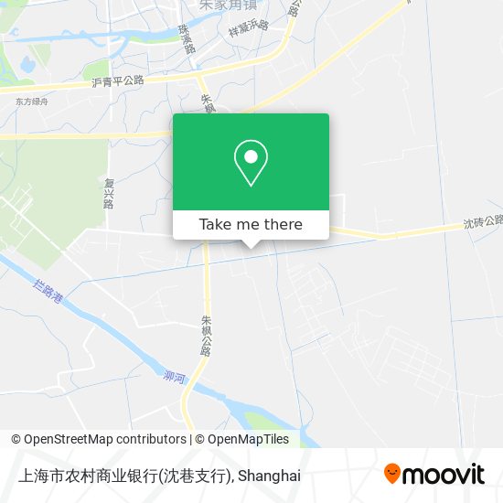 上海市农村商业银行(沈巷支行) map