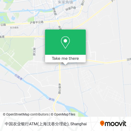 中国农业银行ATM(上海沈巷分理处) map