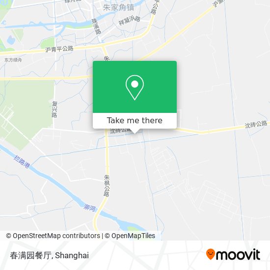 春满园餐厅 map