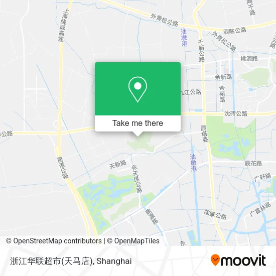 浙江华联超市(天马店) map