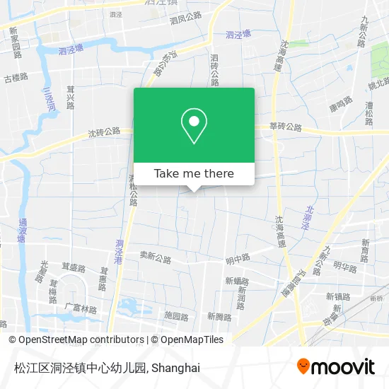 松江区洞泾镇中心幼儿园 map