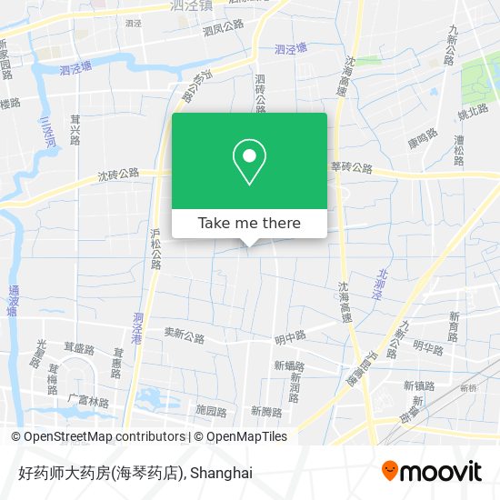 好药师大药房(海琴药店) map