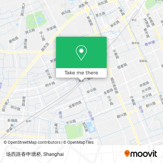 场西路春申塘桥 map