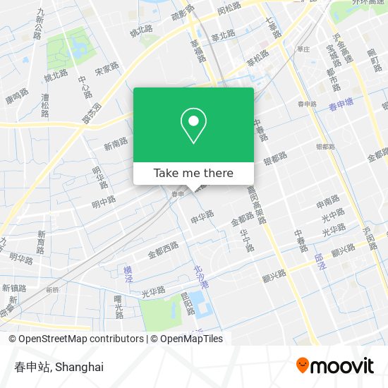 春申站 map