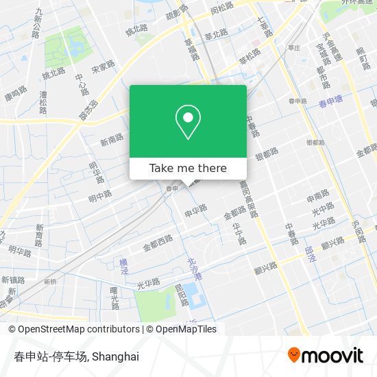 春申站-停车场 map