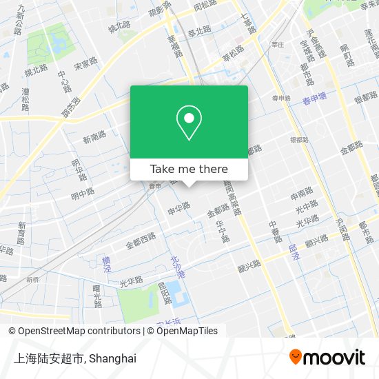 上海陆安超市 map