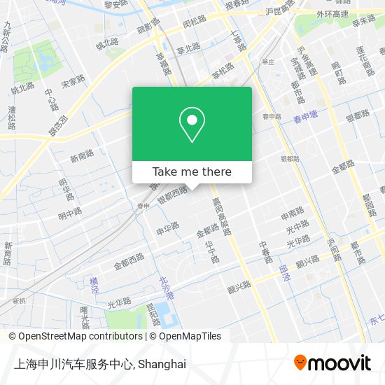 上海申川汽车服务中心 map
