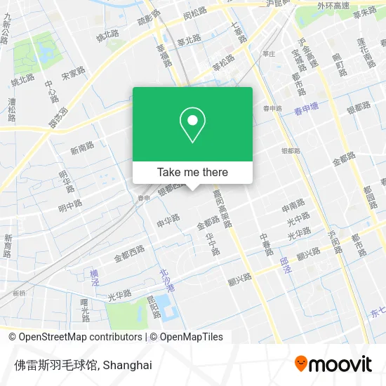 佛雷斯羽毛球馆 map