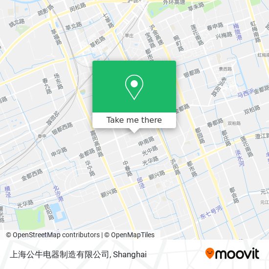 上海公牛电器制造有限公司 map