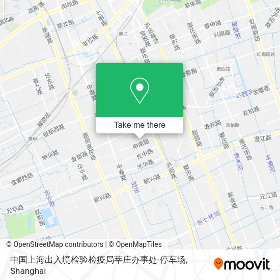 中国上海出入境检验检疫局莘庄办事处-停车场 map