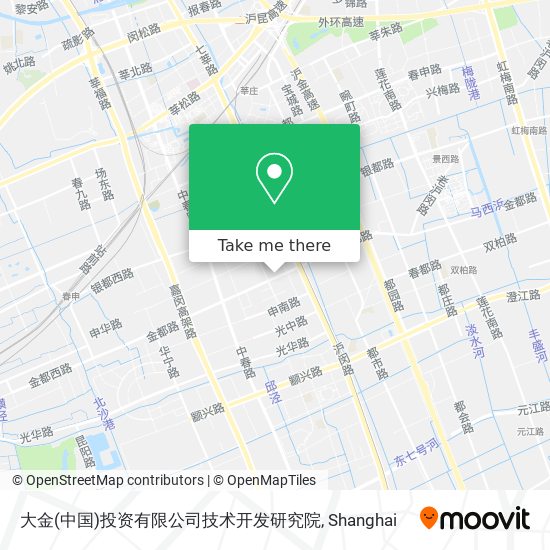 大金(中国)投资有限公司技术开发研究院 map