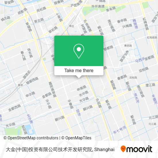 大金(中国)投资有限公司技术开发研究院 map
