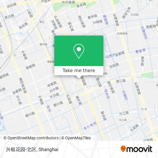 兴银花园-北区 map