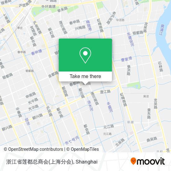 浙江省莲都总商会(上海分会) map