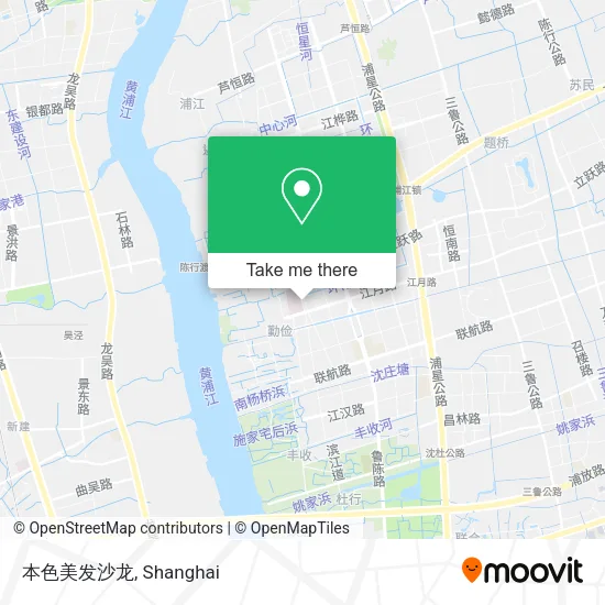 本色美发沙龙 map