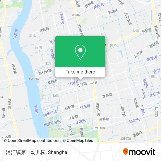 浦江镇第一幼儿园 map