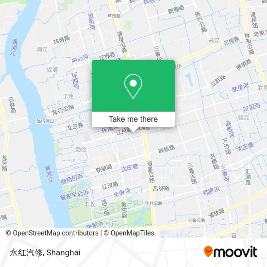 永红汽修 map