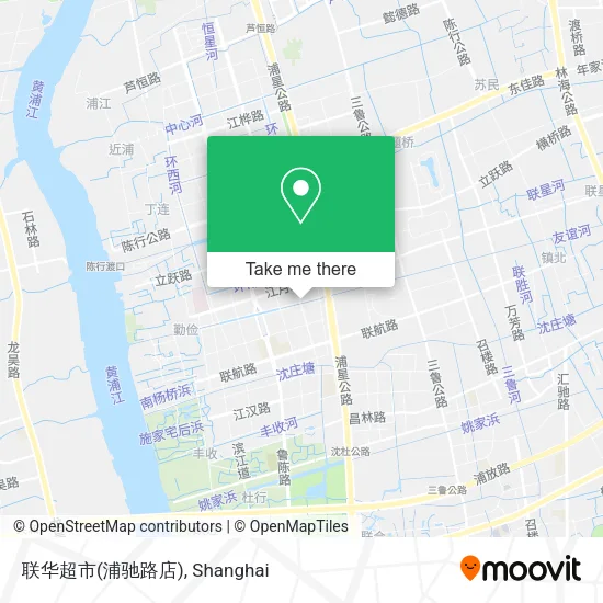联华超市(浦驰路店) map
